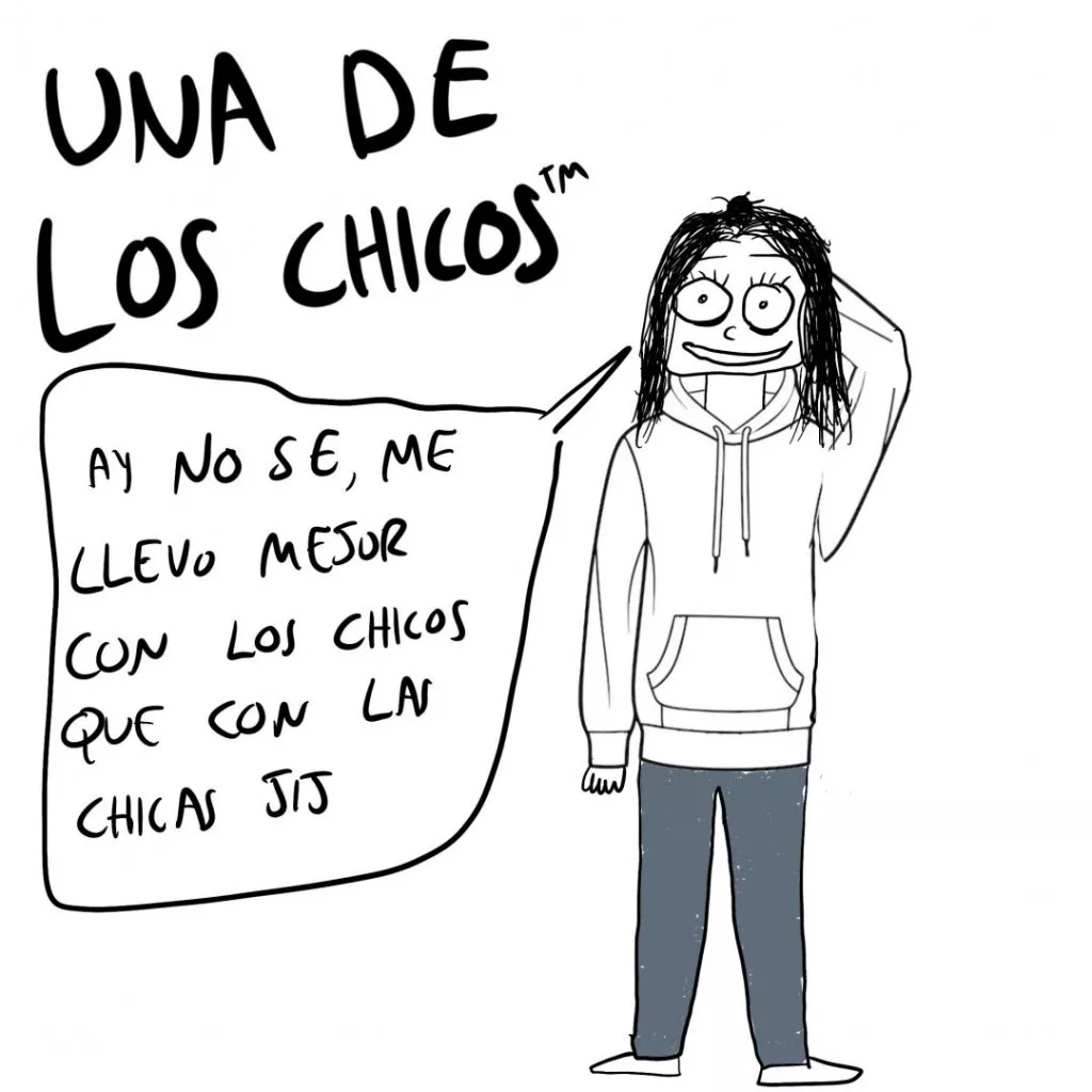 una de los chicos